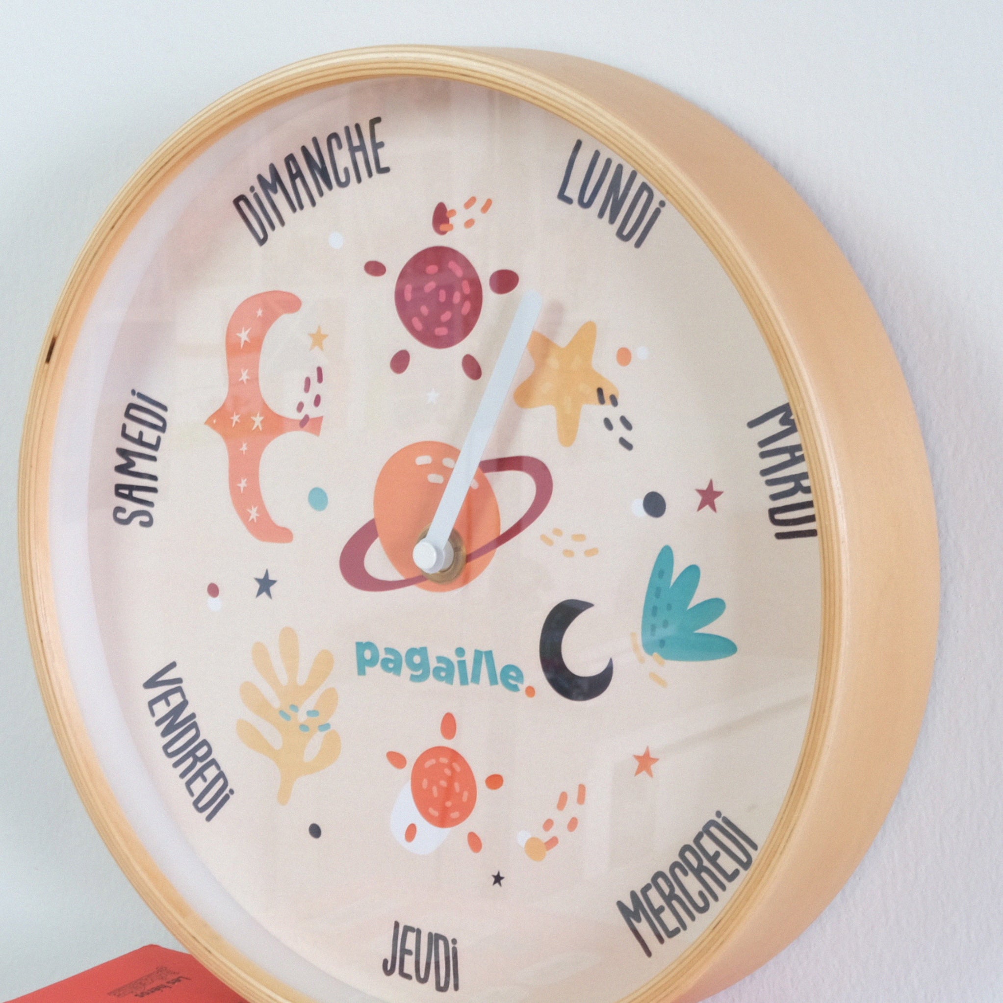 Lâhorloge des Jours de la Semaine