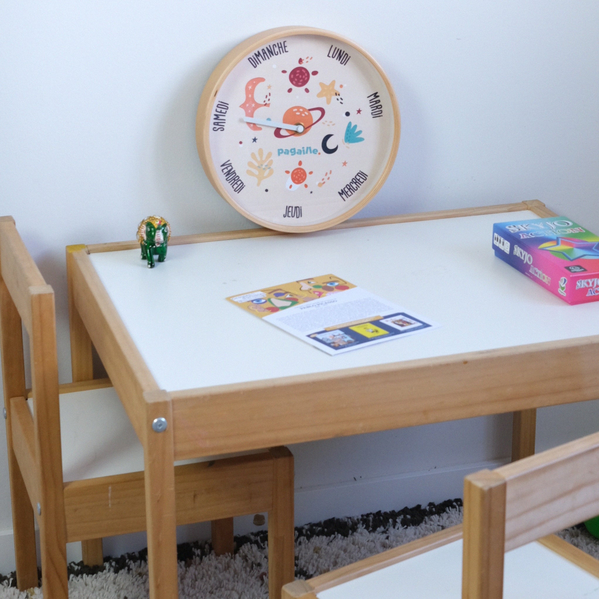 Lâhorloge des Jours de la Semaine