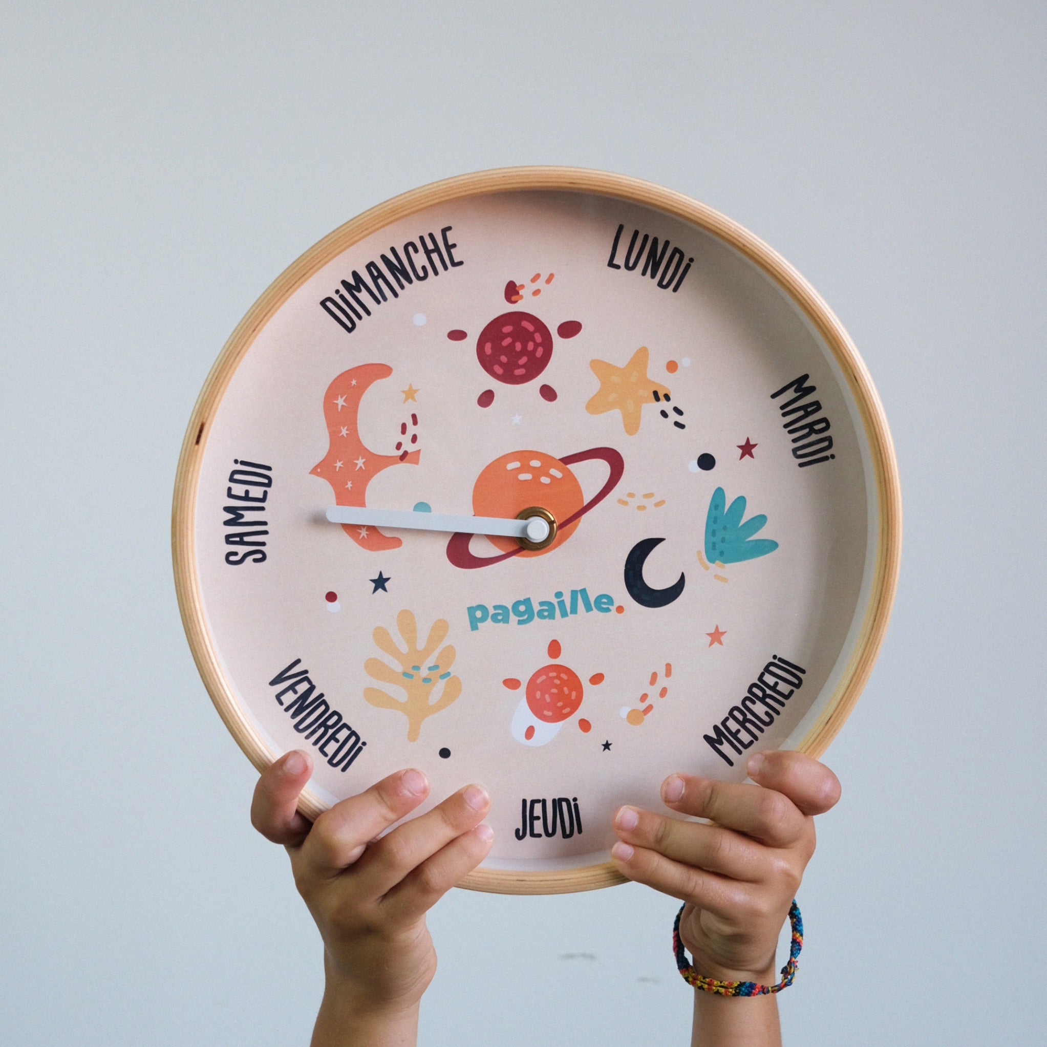 Lâhorloge des Jours de la Semaine