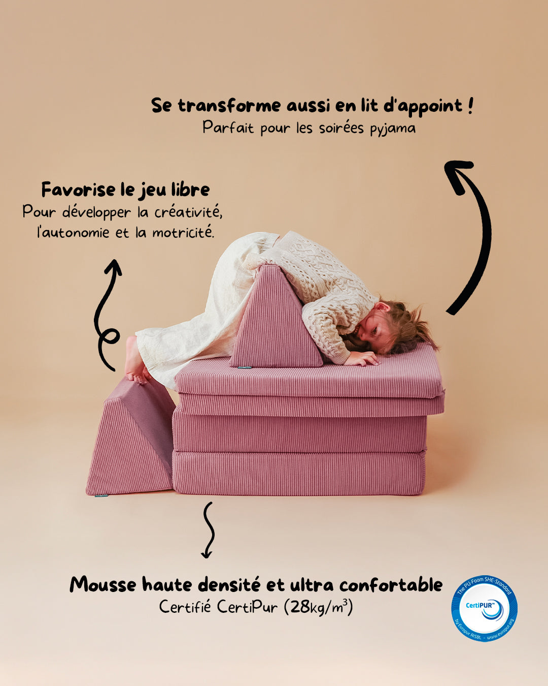 Lounge Pug Canapé Géant Albert pour Enfants Côtelé Noir Canapé Pouf Lounge Pug Canapé Géant Albert pour Enfants Côtelé Noir Canapé Pouf